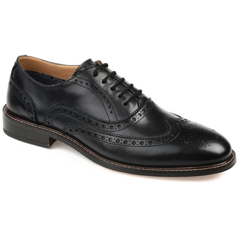 Thomas & Vine Medium And Wide Width Franklin Wingtip Oxford Black 8 ...