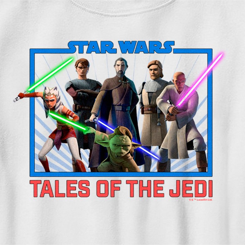 Boy's Star Wars: Tales of the Jedi Group Square T-Shirt, 2 of 5