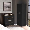 NicBex Armoire Wardrob + Dresser with Double Doors & Shelves & Drawers for Bedroom - 2 of 4