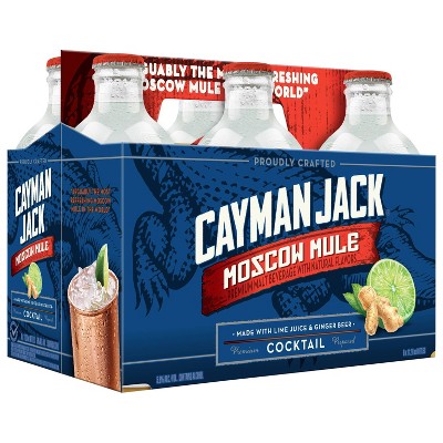 Cayman Jack Moscow Mule Cocktail - 6pk/11.2 fl oz Bottles