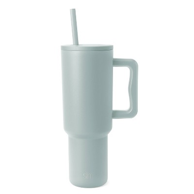 Simple Modern 30 fl oz Insulated Stainless Steel Trek Tumbler with Straw  Lid|Seaglass Sage