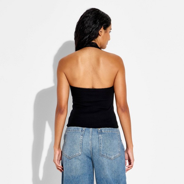 Top halter de encaje para mujer - Wild Fable™ 3