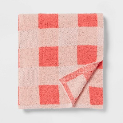 Image of Knit Kids' Throw Pink - Pillowfort™
