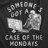 Womens Someones Got A Case Of The Mondays T Shirt Funny Office Job Work Joke Tee For Ladies - Crazy Dog Women's T Shirt - 2 of 4