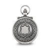 Black Bow Jewelry Charles Hubert Antique Chrome Finish Skeleton 47mm Pocket Watch - 2 of 4