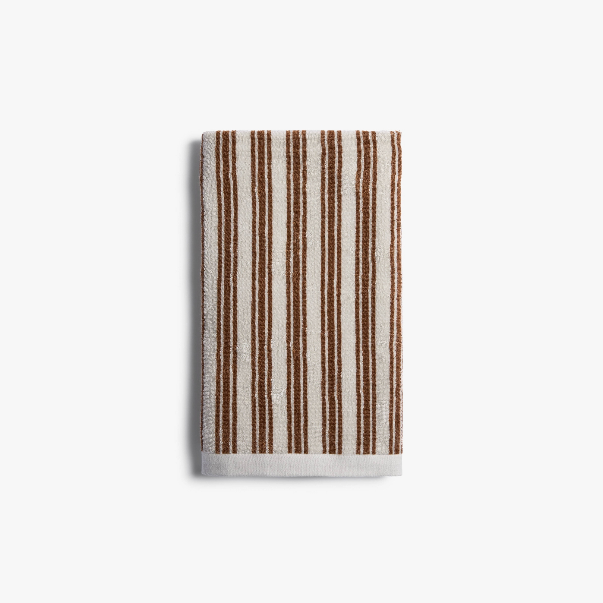 Striped Supersoft Bath Towel Parchment & Pecan - Parachute for Target