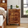 AMERLIFE Nightstand Set of 2 with Charging Station - 3 of 4