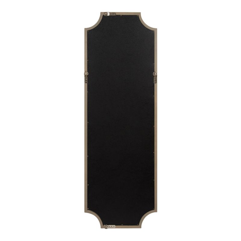 16&#34; x 48&#34; Hogan Framed Scallop Wall Mirror Gray - Kate &#38; Laurel All Things Decor, 5 of 10