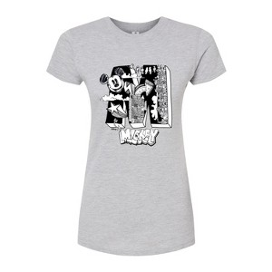 Women's - Disney - Mickey Mouse Fitted Graphic T-Shirt - 1 of 3