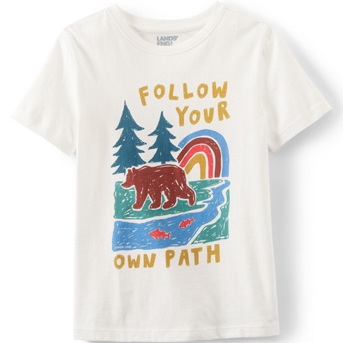 Lands' End Boys Graphic T Shirt : Target