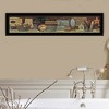Country Bath Shelf by Pam Britton, Ready to Hang Framed Print, Black Frame - 4 of 4