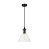 Elegant Lighting Destry 1 Light Brass Pendant With Clear Glass - 3 of 4