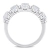 EVERLY JEWELRY | Multiple-color option in Silver Eternity Ring with Multiple color gemstone Options. - 4 of 4