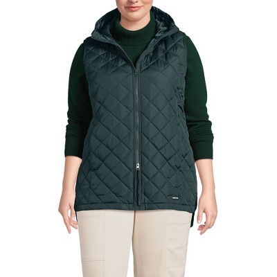 Lands' End Women's FeatherFree Insulated Hooded Vest