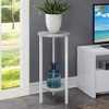 31.5" Graystone 2 Tier Plant Stand - Breighton Home - 2 of 4