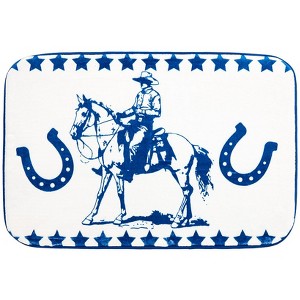 Buckaroo Memory Foam Rug - 1 of 2