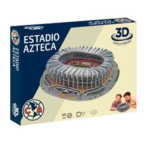 Banbo Toys Soccer Team Stadium 3D Puzzle Club America Mexico - Estadio Azteca - 1 of 4