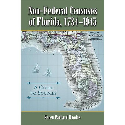 Non-Federal Censuses of Florida, 1784-1945 - by  Karen Packard Rhodes (Paperback)