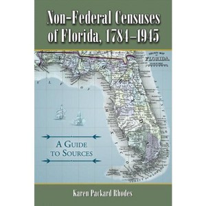 Non-Federal Censuses of Florida, 1784-1945 - by  Karen Packard Rhodes (Paperback) - 1 of 1