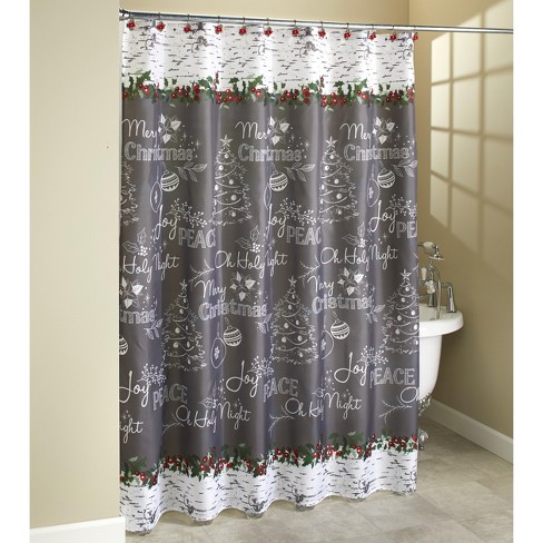 Bathroom Shower Curtain, Holiday Shower Curtains Target