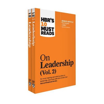 Hbr's 10 Must Reads on Leadership 2-Volume Collection - (HBR's 10 Must Reads) by  Harvard Business Review (Mixed Media Product)