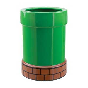 Nintendo Super Mario Warp Pipe 33oz Pen and Plant Pot - 1 of 4
