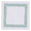 Hotel Bath Rug 100% Premium Cotton Tufted Weave Two Tone Reversible Bathroom Rug, Super Soft Absorbent, Machine Washable Bath Mat - 4 of 4