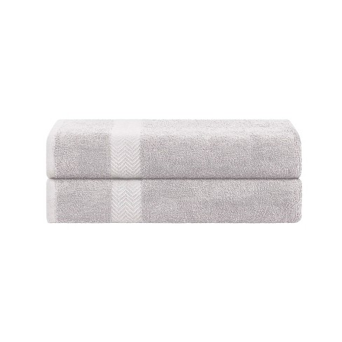 Eco-friendly Absorbent 2-piece Bath Sheet Towel Set By Blue Nile Mills ...