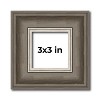 PosterPalooza | Square Weathered Black Picture Frame - UV Acrylic, Foam Board Backing, Hanging Hardware - 2 of 4