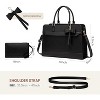 Laptop Tote Bag for Women,Leather Work Bag,Large Computer Handbag Purse Briefcase - 2 of 4