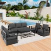 UPTIOT 6-Piece Outdoor Patio Conversation Set - 2 of 4