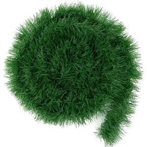Swtroom 50FT Non Lit Soft Green Unlit Artificial Greenery Garland for Christmas Decoration for Outdoor Or Indoor, Artificial Xmas Garland Decoration - 1 of 4