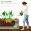 Best Choice Products 8x2x2ft Raised Metal Outdoor Garden Bed, Planter Box for Flowers, Vegetables, Herbs - 3 of 4