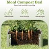 Raised Garden Bed Plant Holder Kit - Adjustable Galvanized Iron Planter Box for Growing Flowers, Vegetables, Fruits, and Herbs by Nature Spring - 3 of 4