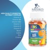 Kids Multivitamin - Gummies Natural Sugar Free Gummy Multi Vitamin for Kids - 60 Gummies By Nature's Nutrition - 3 of 4