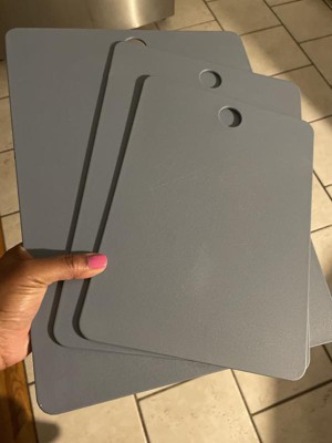 Large Cutting Board Plastic Blue : Target