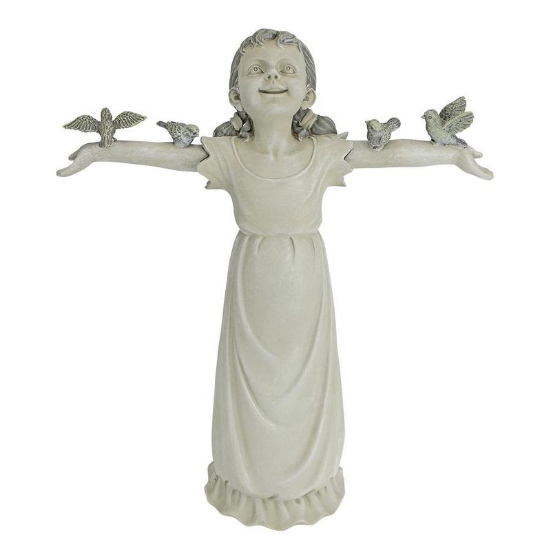 Design Toscano Basking in God's Glory Little Girl Statue: Medium, 2 of 8