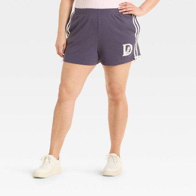 Women's Daisy Duck Graphic Shorts - Navy