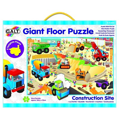 Galt Toys Construction Site Floor Puzzle - 30pc