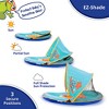 SwimSchool Baby Boat Splash and Play Float with Adjustable Safety Seat, Dual Air Pillow Chambers, and Sun Shade Canopy, Orange - 2 of 4