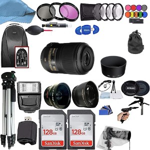 Nikon AF-S DX Micro NIKKOR 85mm f/3.5G ED VR Deluxe Bundle - 1 of 4