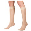 Truform Sheer Compression Stockings, 8-15 mmHg, Women's Knee High Length, 20 Denier - 4 of 4