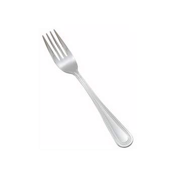 Winco Dots Salad Fork, 18-0 Stainless Steel, Pack of 12