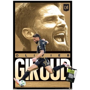 Trends International MLS Los Angeles FC - Olivier Giroud 25 Unframed Wall Poster Prints - 1 of 4
