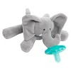 WubbaNub Elephant Pacifier - Gray - image 3 of 4