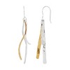 Silpada 'Golden Whisper' Sterling Silver and Brass Drop Earrings - 2 of 4