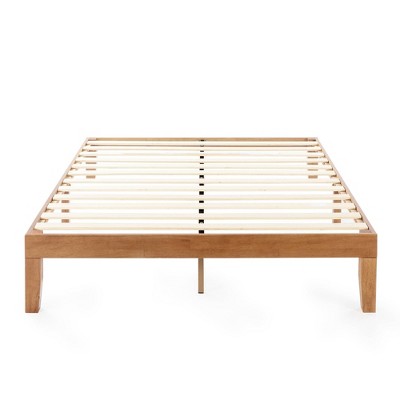 Best Price Mattress 12" Naturalista Classic Solid Wood Platform Bed