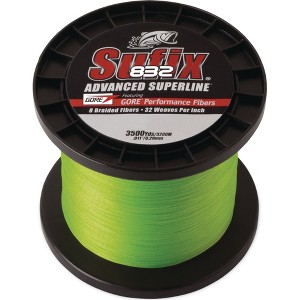 Sufix 832 Advanced Superline Braid Neon Lime Fishing Line - 3500 Yds - 1 of 1