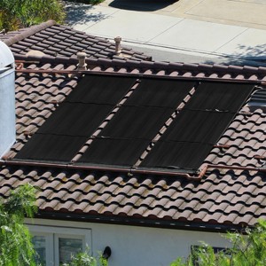 XtremepowerUS 4'x20' Above In-Ground Solar Panel Heater System for Swimming - 1 of 4