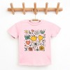The Juniper Shop Flowers and Butterflies Youth Short Sleeve Tee - XL - Pink - 2 of 4